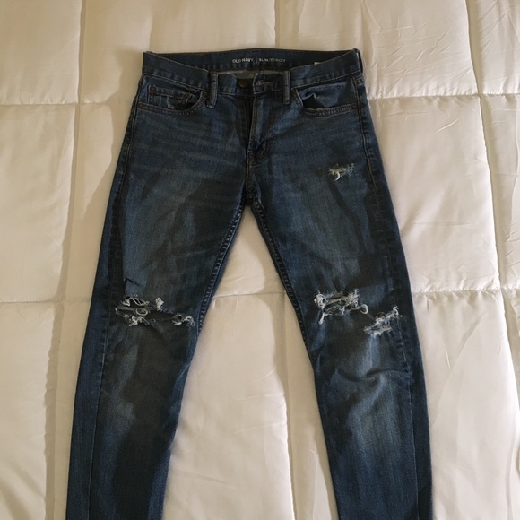 Old Navy Distressed jeans - Picture 1 of 7
